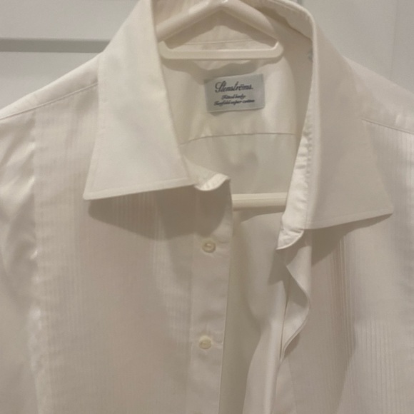 Stentrom white Tuxedo shirt - Picture 1 of 2
